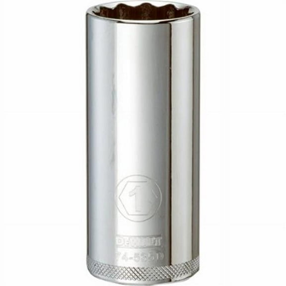 Stanley Consumer Tools 227942 0.5 x 1 in. Drive 12 Point Deep Socket