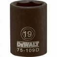 thumbnail image 1 of Stanley Consumer Tools 233327 0.5 in. Drive 19 mm 6 Point Impact Socket, 1 of 1