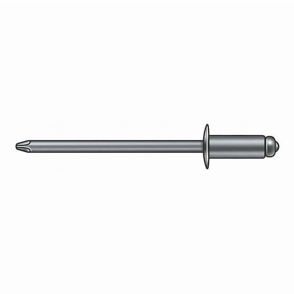 Stanley Engineered Fastening Blind Rivet,1/4 Dia,0.975 L,PK100 SD812BS203