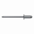 thumbnail image 1 of Blind Rivet, Dome Head, 1/8 in Dia., 5/8 in L, Steel Body, 500 PK, 1 of 1
