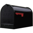 thumbnail image 1 of Stanley Extra-Large Capacity Galvanized Steel Black, Post-Mount Mailbox, ST200B00, 1 of 12