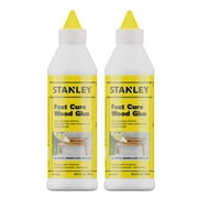 Stanley Fast Cure Wood Glue - D4 High Durability, 13.5oz-2 Pack