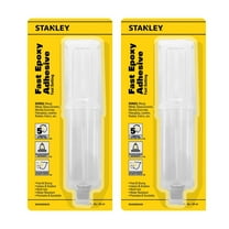 Stanley Fast Epoxy Adhesive - Quick-Setting Multi-Surface Glue, 0.85oz-2 Pack