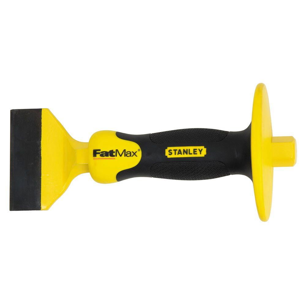 Stanley FatMax 16-327 Brick Set Chisel With Bi-Material Handle Guard, 3", Each