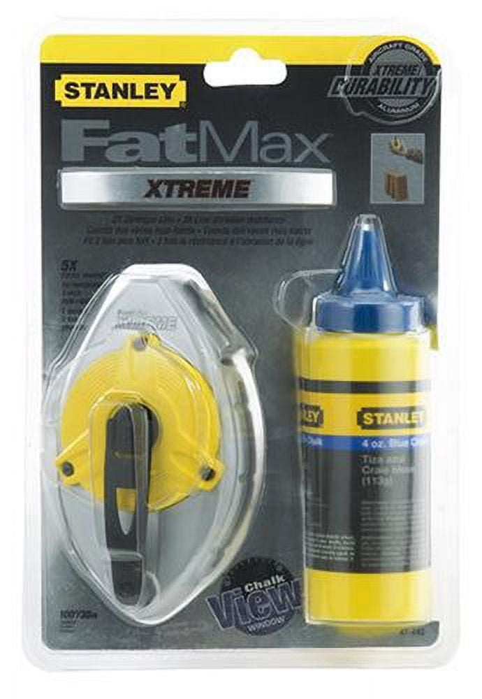 Stanley Products FatMax Xtreme Chalk Line Reel with Blue Chalk