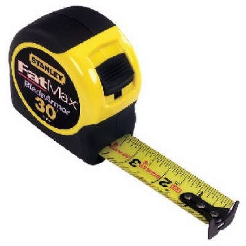 Stanley Fatmax Tape Measure, 30-Ft. x 1-1/4-Inch 1 Pack