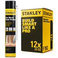 thumbnail image 1 of Stanley Fire Block Foam Sealant - Orange Fire Rated Insulation Spray Foam, 24 oz, 12 Pack, 1 of 6