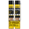 thumbnail image 1 of Stanley Fire Block Foam Sealant - Orange Fire Rated Insulation Spray Foam, 24 oz, 2 Pack, 1 of 6