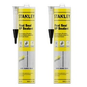 Stanley Flexi Seal-Hybrid Polymer Joint Sealant-RV Roof Sealant, 9.8 fl oz-White-2 Pack