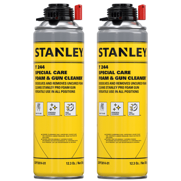 Stanley Foam Gun Cleaner, Sealant Remover 12.3 oz. 2 Pack