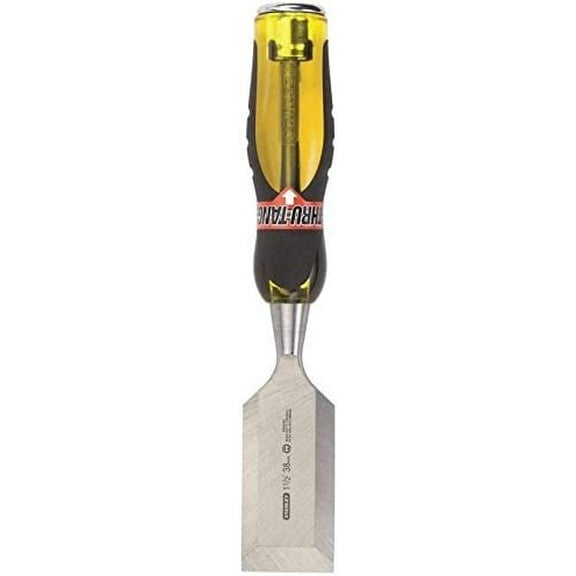 Stanley Hand Tools 16-980 1-1/2" FatMax Short Blade Chisel