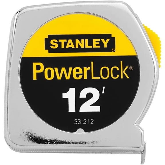 Stanley Hand Tools 33-212 12' PowerLock Tape Measure With Stud Markings Every 16"