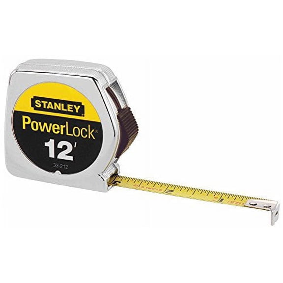 Stanley Hand Tools 33-212 12' PowerLock Tape Measure With Stud Markings Every 16"