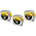 thumbnail image 1 of Stanley PowerLock Tape Measure - Heavy Duty, Measuring Tape Lock - 3 Pack, 12 ft, 1 of 9