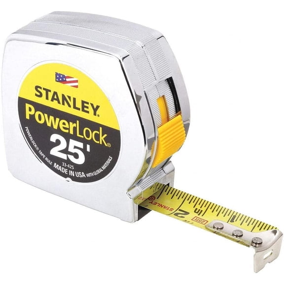 Stanley Hand Tools 33-425 1" X 25' PowerLock II Professional Tape Measure