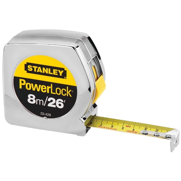 Stanley Hand Tools 33-428 7.5M/25' PowerLock Tape Rule  Residential Use, Standard Application