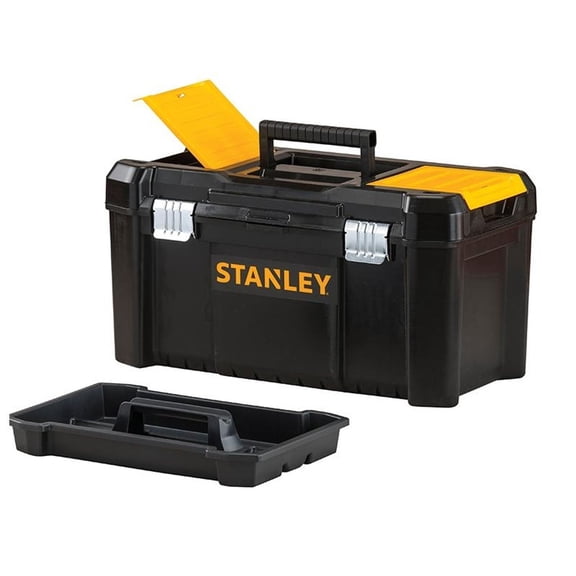 Stanley Hand Tools Basic Toolbox With Organiser Top