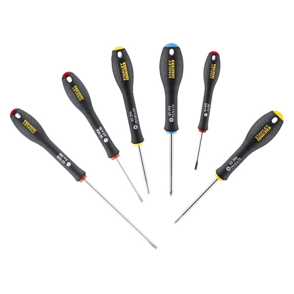 Stanley Hand Tools Fatmax Precision Screwdriver Set, 6 Piece