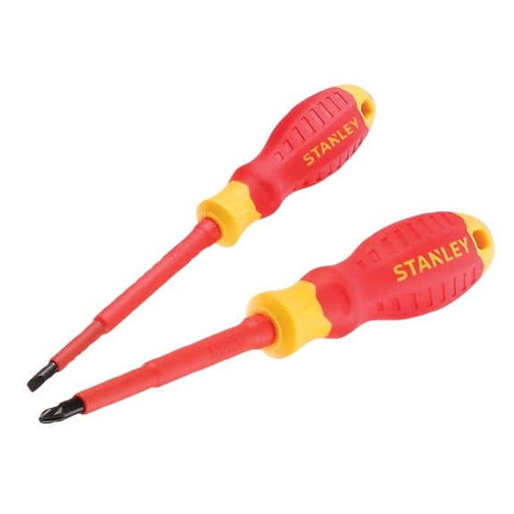Stanley Hand Tools Fatmax Vde Insulated Screwdriver Set, 2 Piece