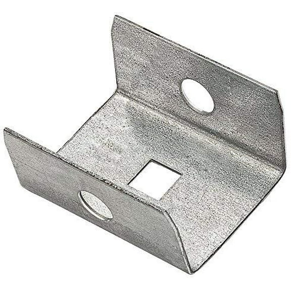 National Hardware End Cap Galvanized - Secure Bracket End Cap - Multicolor