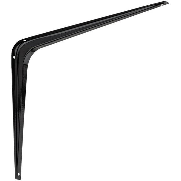National Hardware N218-974 211BC Shelf Bracket in Black