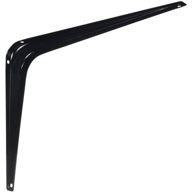 Stanley Hardware 218974 10" x 12" Black Utility Shelf Brackets