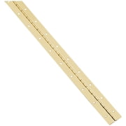 Stanley Hardware 700360 1-1/16" x 30" Bright Brass Medium Gauge Continuous Hinge