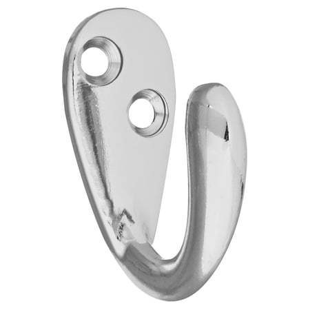 Stanley Hardware 750011 Bright Nickel Interior Decor™ Single Robe Hook