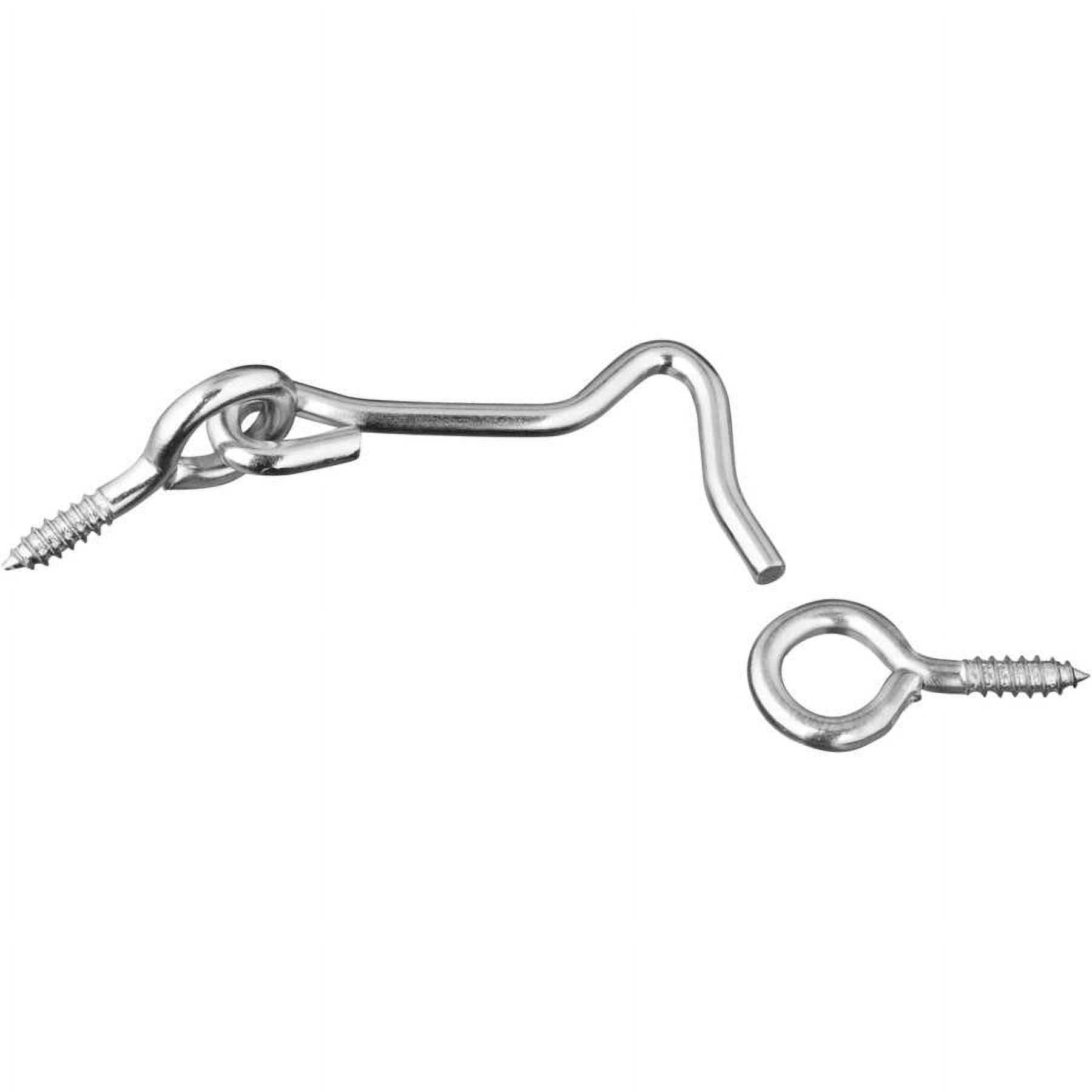 Stanley Hardware 750490 2" Zinc Plated Gate Hooks & Eyes, 3 Count