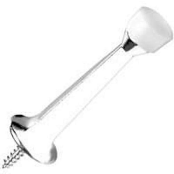 Stanley Hardware 755869 Baseboard Doorstop, 3", White