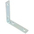 thumbnail image 1 of Stanley Hardware 756507 Zinc Plated Steel Corner Brace, 3-1/2" x 3/4", 1 of 1