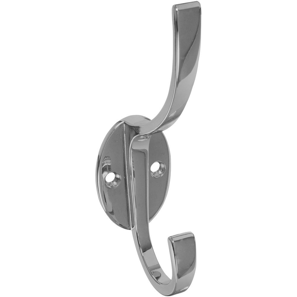 Stanley Hardware 806950 Chrome Modern Coat and Hat Hook - Walmart.com