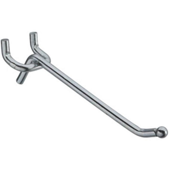 Stanley Hardware 819640 Zinc Plated Straight Pegboard Hook, 4 in.
