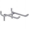thumbnail image 1 of Stanley Hardware 819660 5" Heavy Duty Double Straight Pegboard Hooks 2 Count, 1 of 1