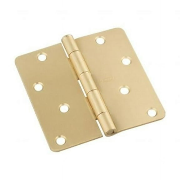 Stanley Hardware 830228 Hinge Door - Satin Brass - 4 in.