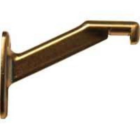 Stanley Hardware 831032 Heavy Duty Extended Handrail Brackets, Satin Nickel