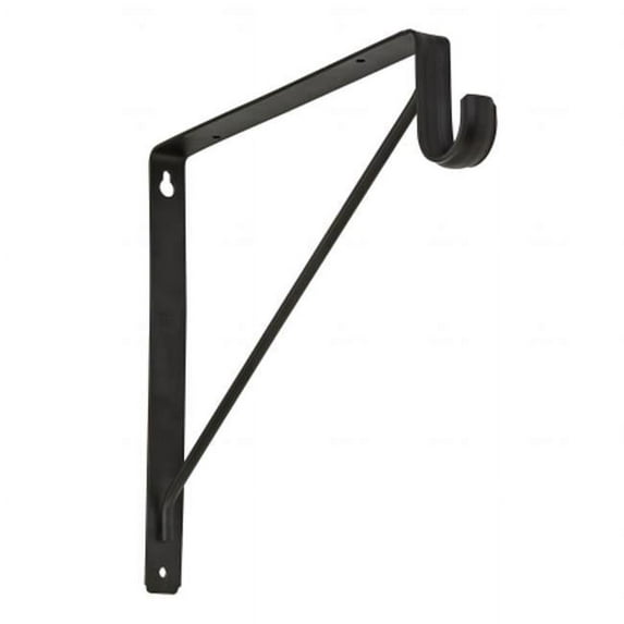 National Hardware Orb Shelf & Rod Bracket S822-092