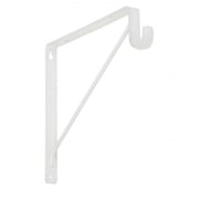 Stanley Hardware Bracket Shelf/Rod White S822-094