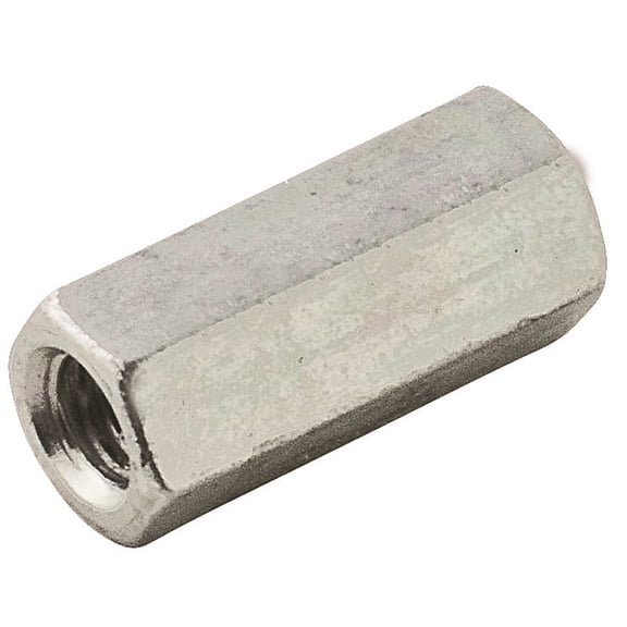 Coupler 5/16-24 Zinc Fine Thrd
