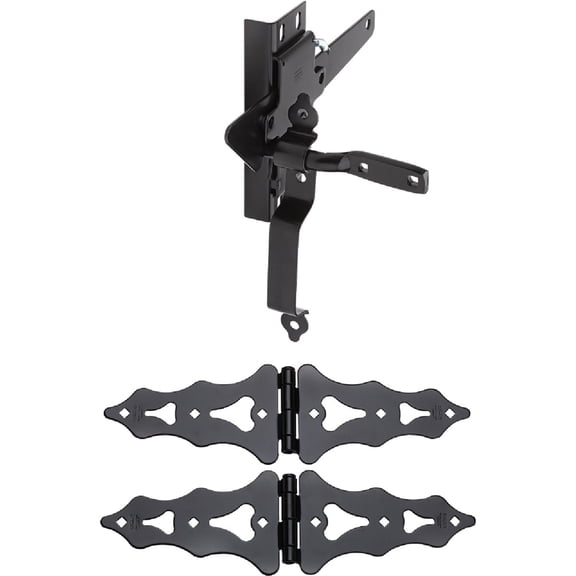 Stanley Hardware S802-553 V864 Gate Kit in Black