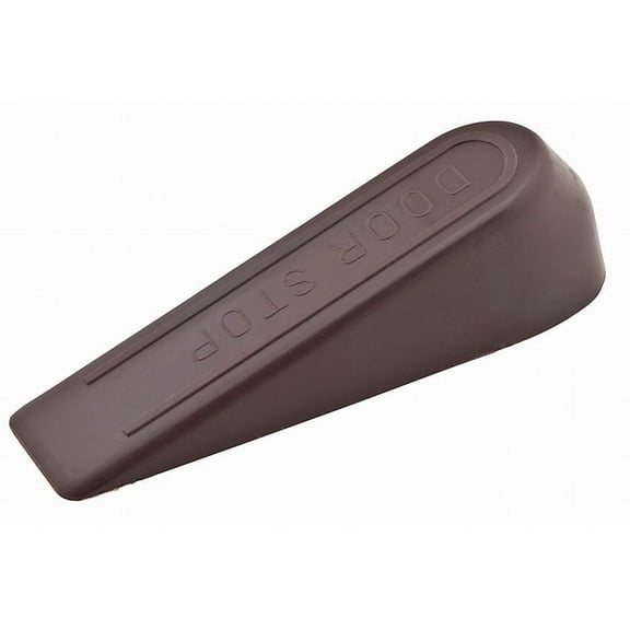 Stanley Hardware S846-240 4in. Plastic Wedge Door Stop 2 Per Card, Brown