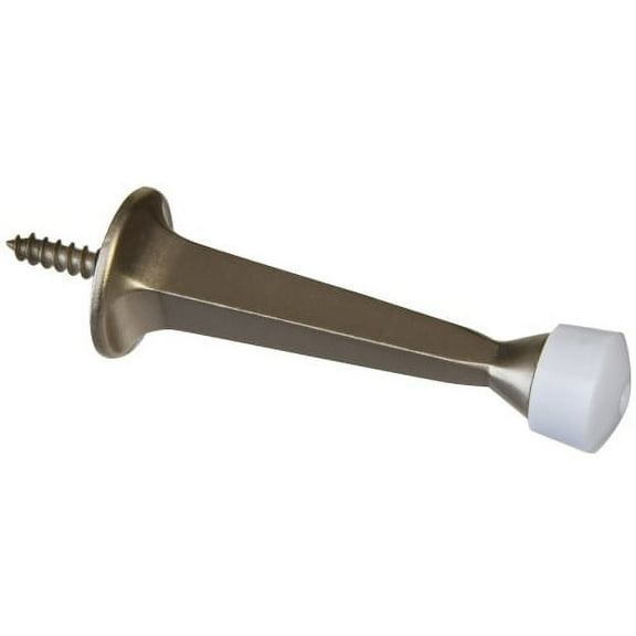 Stanley Home Designs BB8022 3 Inch Solid Baseboard Door Stop
