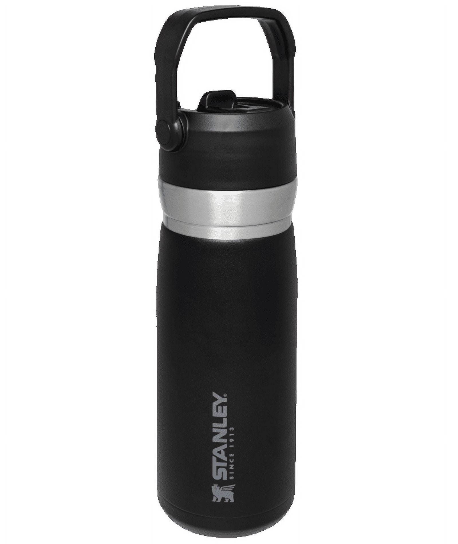 Stanley Insulated IceFlow Flip Straw Water Bottle 22oz - Matte Black 