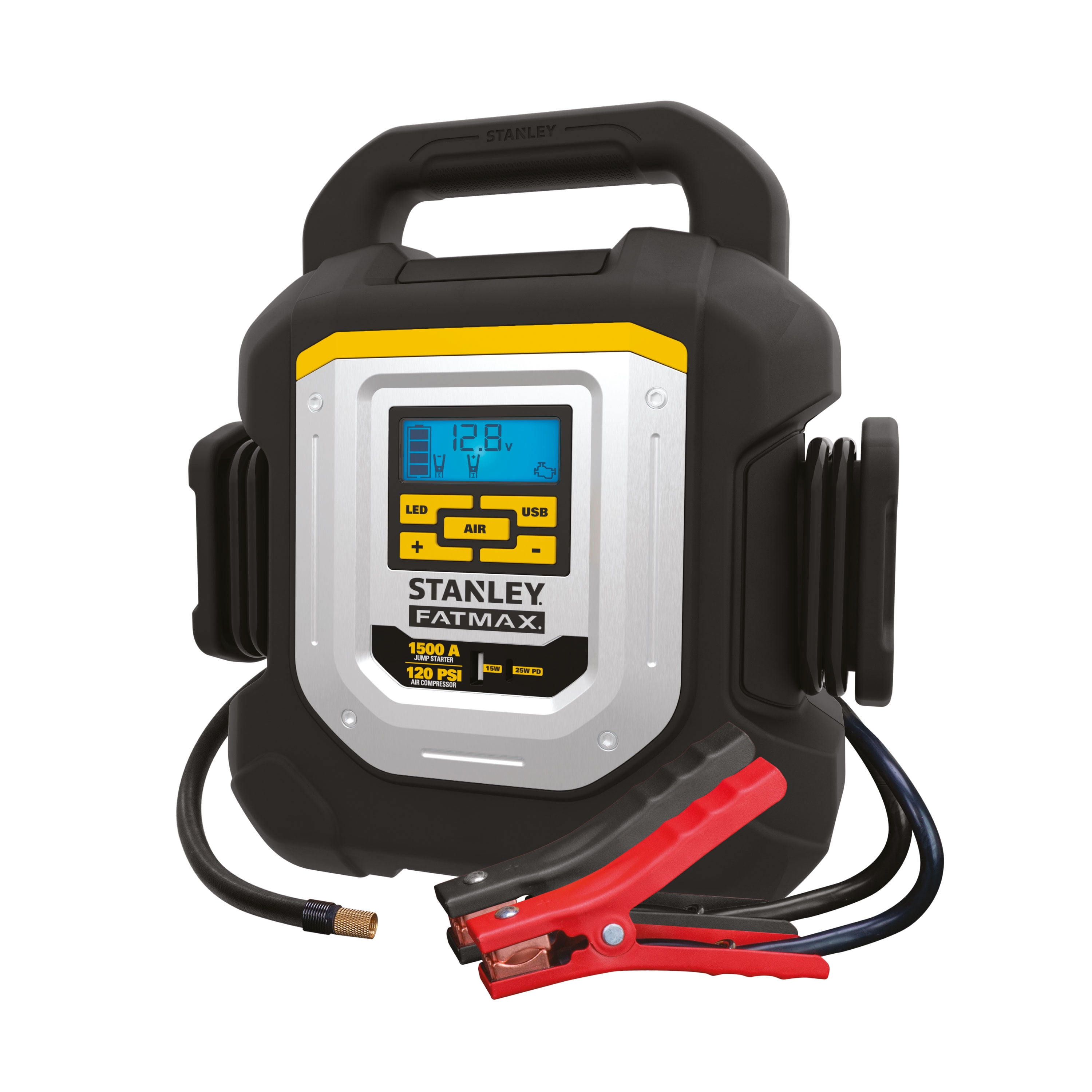 Stanley fatmax jump starter with compressor discount