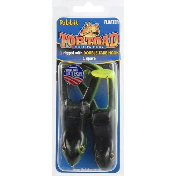 Stanley Jigs SRFT2-211 Top Toad Rigged Catalpa 2/Pk Fishing Lure Soft Plastic