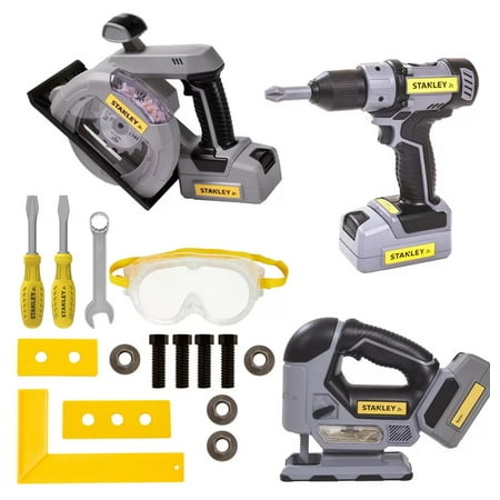 Stanley Jr. Power Tool Toy Set 18 Piece