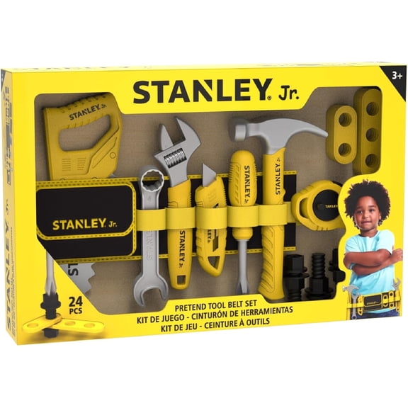 Kids Tool Box Set for Pretend Play 25 PCS Builder Kit with Hammer, Ruler & Accessories Fun & Educational Construction Toys for Creative Playtime Ages 3+
