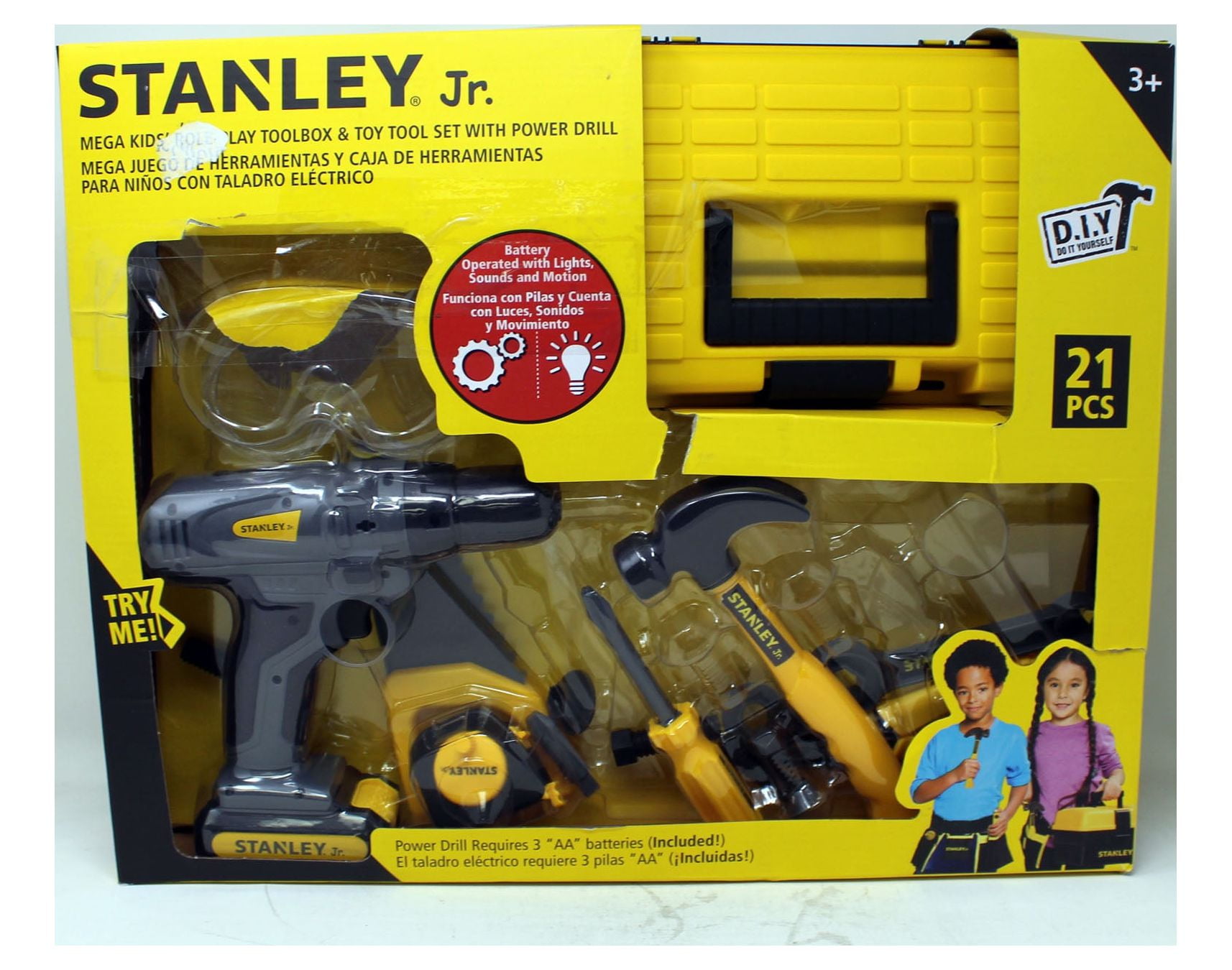 Stanley Jr. Toy Tools REPLACEMENT Kid Toy Tools Pretend Play. Pre Owned