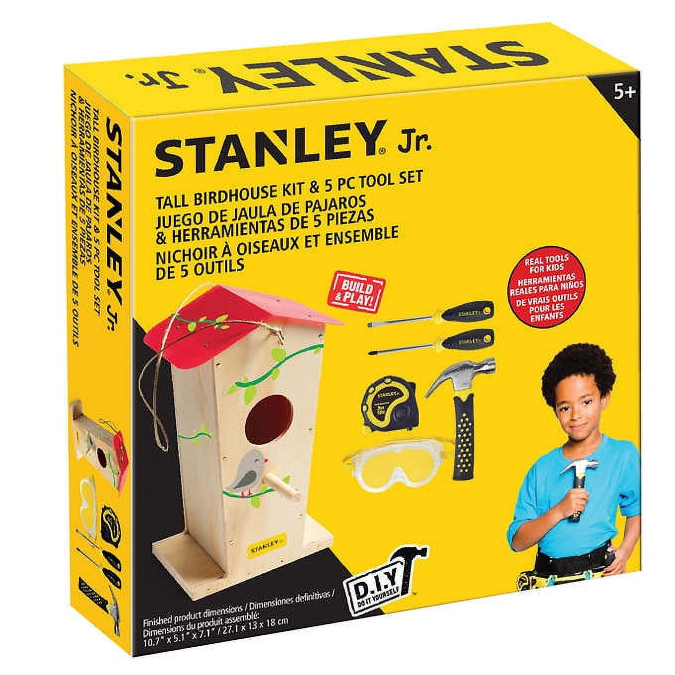 Stanley Jr 6 Piece Tool Set 2 Wood Kits – ToyVs