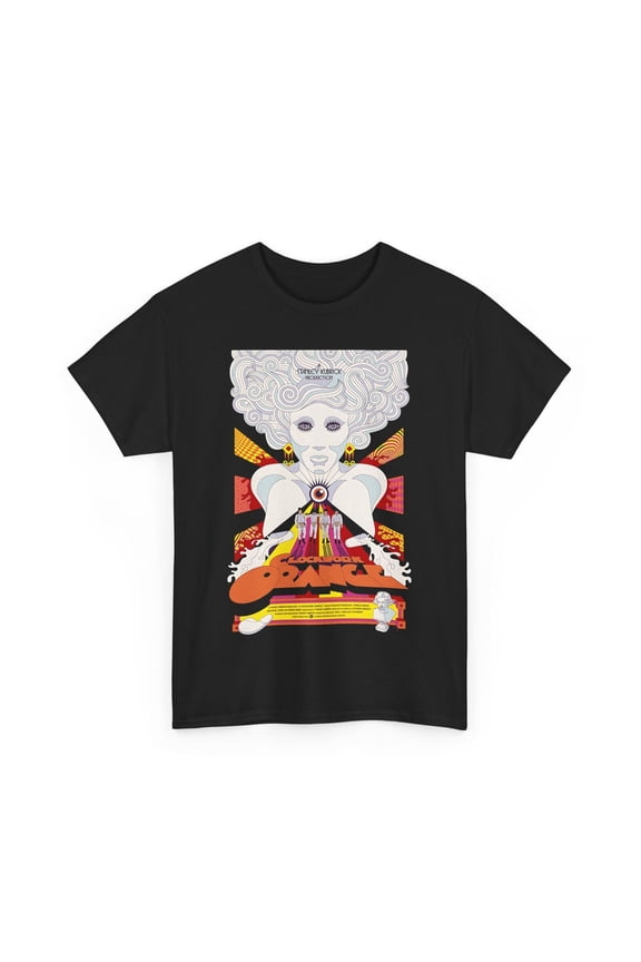 Stanley Kubrick Clockwork Orange Movie T Shirt Unisex Heavy Cotton Tee